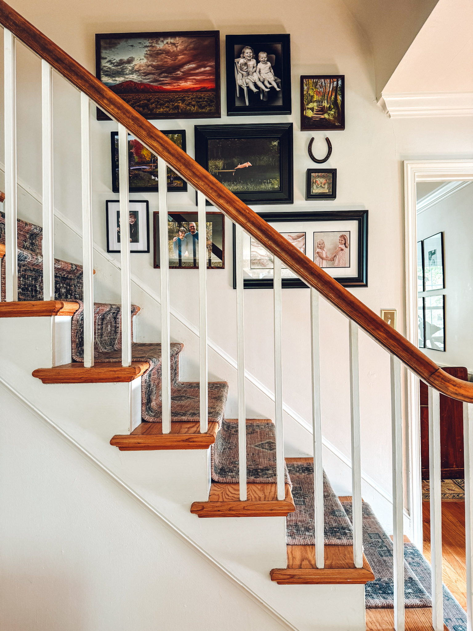 painting the stairwell